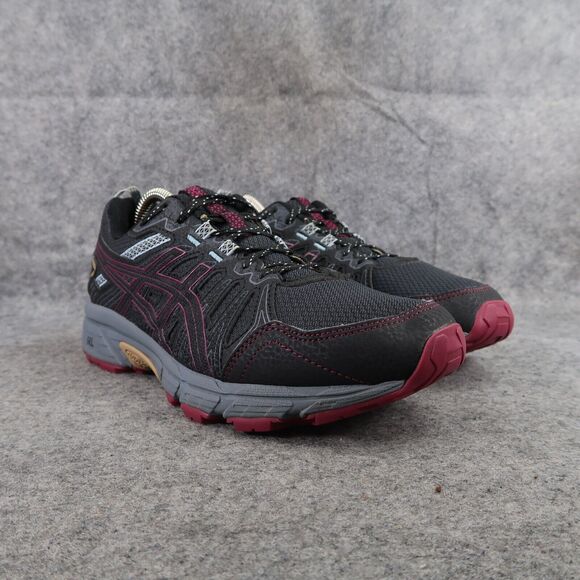 Asics Shoes Womens 8.5 Athletic Trainers Trail Running Gel Venture 7 Active Gray - Picture 1 of 13